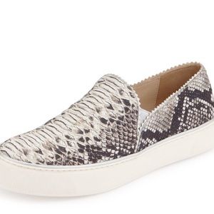 Stuart Weitzman “Nugget” Python Sneakers